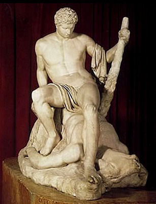 Teseo sul Minotauro. Opera scultorea di Antonio Canova