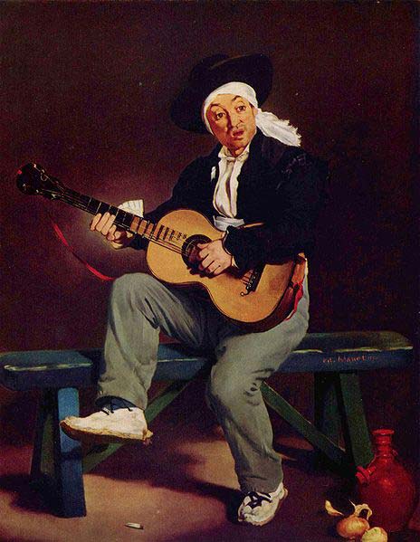 Il-chitarrista-spagnolo-di-Edouard-Manet