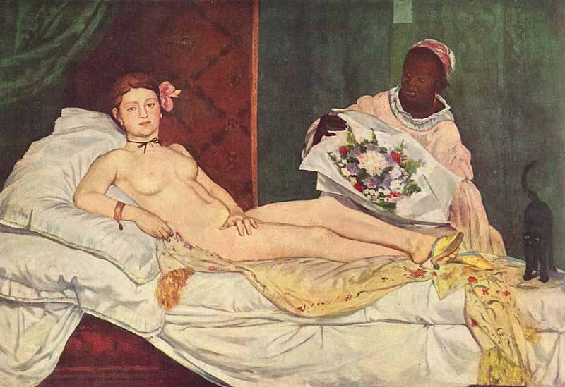 Olympia-di-Edouard-Manet