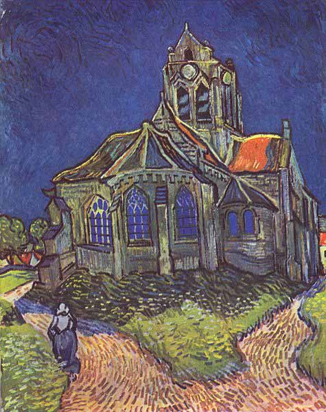 Van Gogh: La chiesa di Auvers