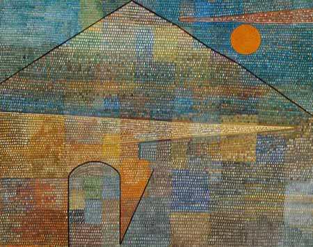 Ad Parnassum - dipinto di Paul Klee