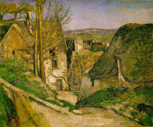 La casa dell'impiccato - dipinto Paul Césanne La casa dell'impiccato - dipinto Paul Césanne