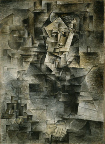 Ritratto di Daniel-Henry Kahnweiler - dipinto di Pablo Picasso Ritratto di Daniel-Henry Kahnweiler - dipinto di Pablo Picasso