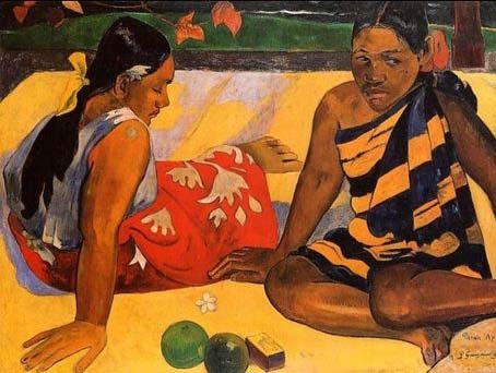 Parau Api, dipinto di Paul Gauguin Parau Api, dipinto di Paul Gauguin